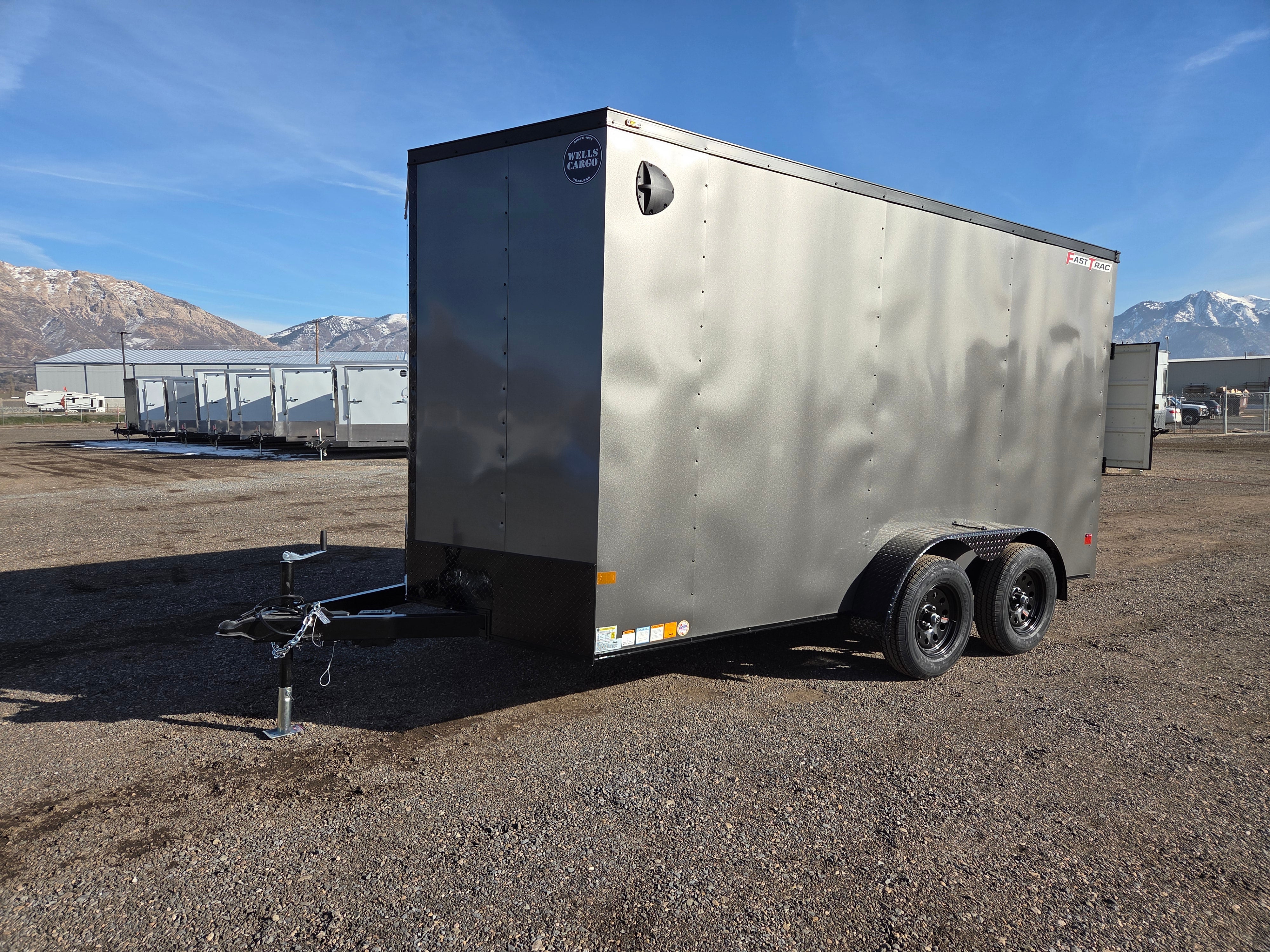 Wells Cargo 14' Enclosed Trailer Phantom PKG