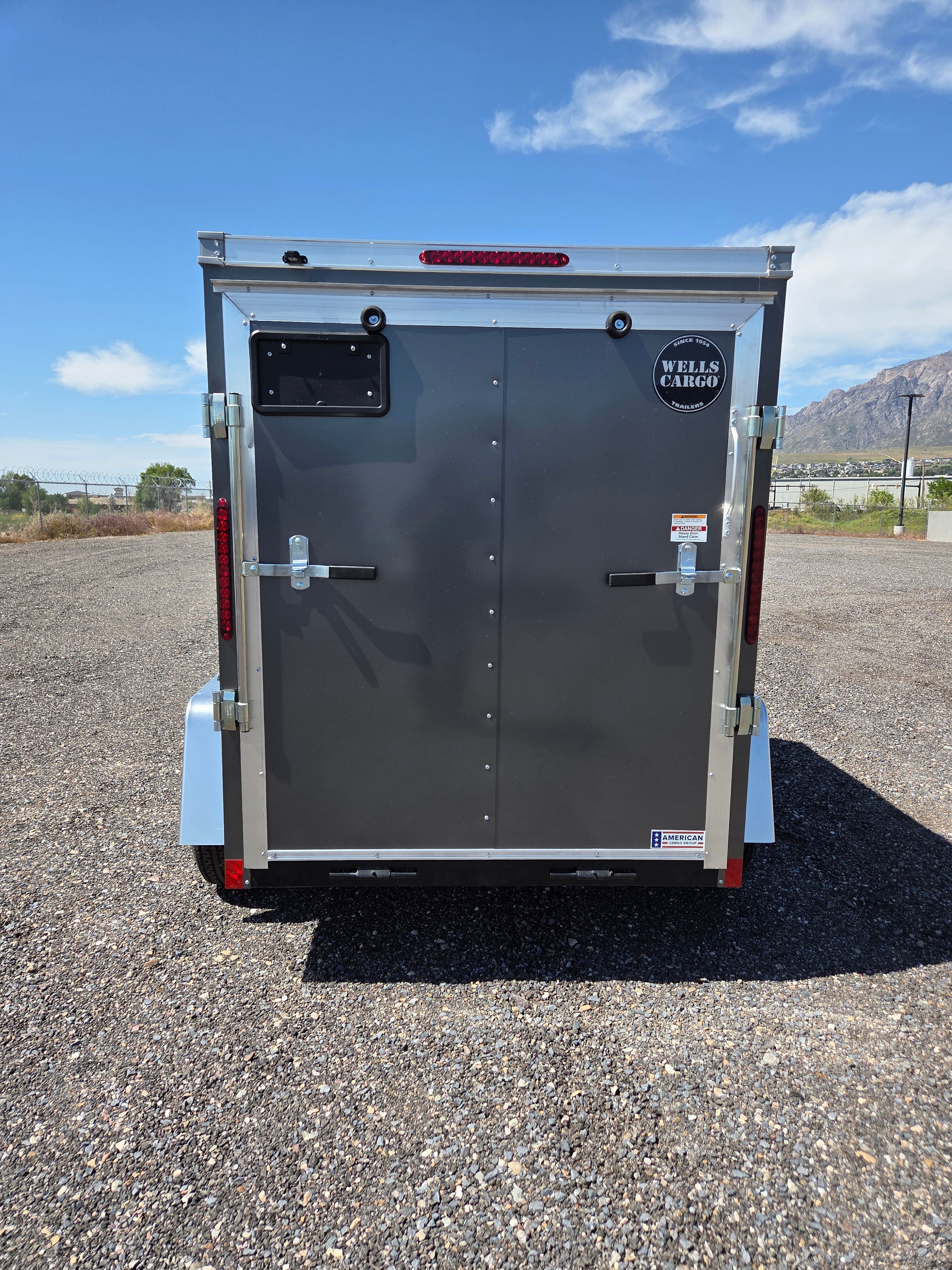 Wells Cargo 5x8 Enclosed Trailer