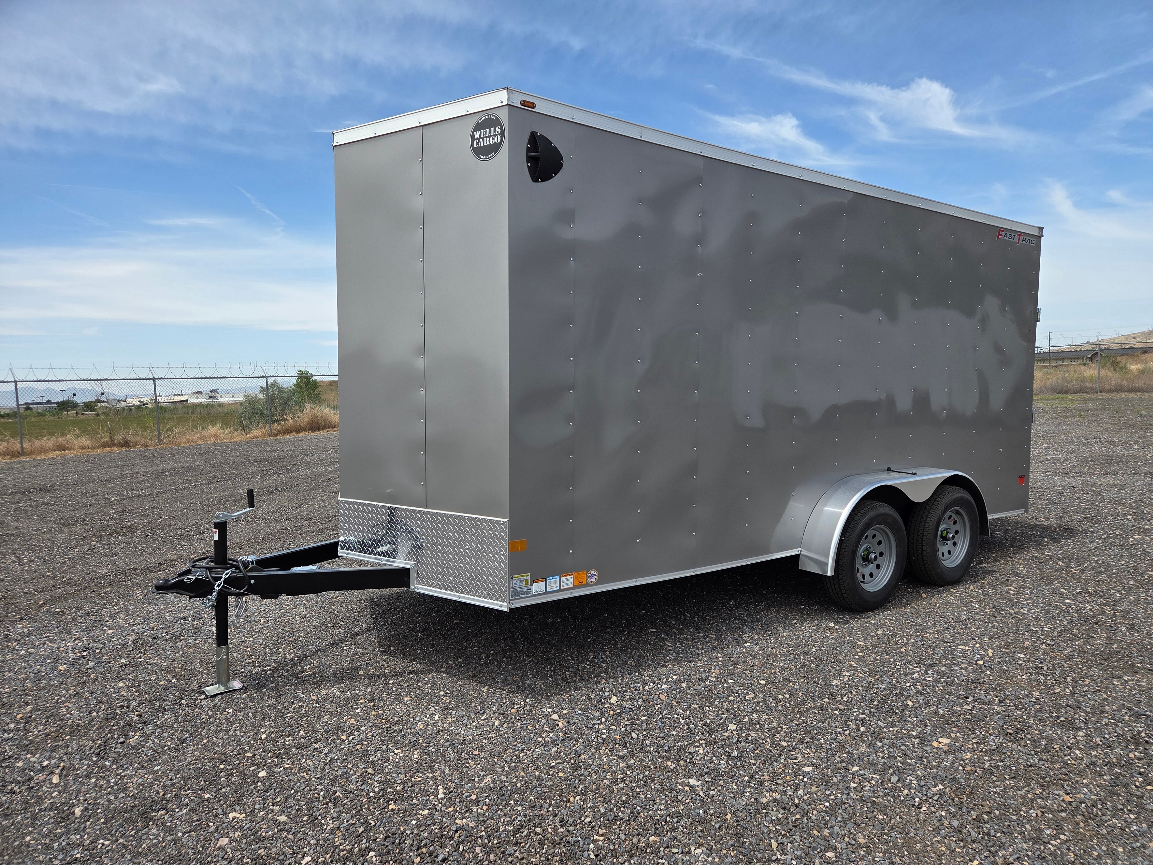 Wells Cargo FT716T2-D 7' x 16' Enclosed Trailer – In Stock Now!