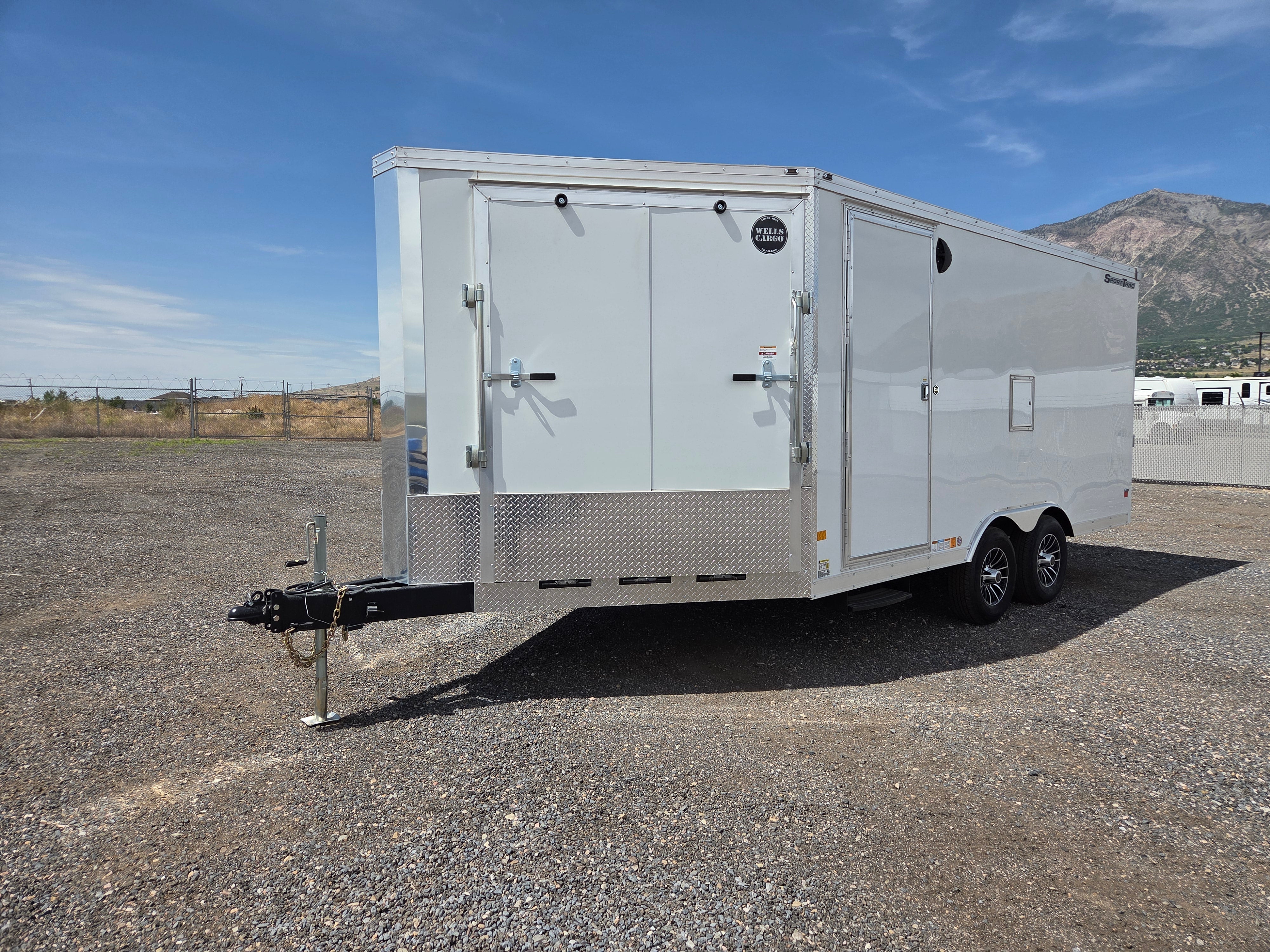 22' Wells Cargo Snowmobile/UTV/ATV Cargo Trailer