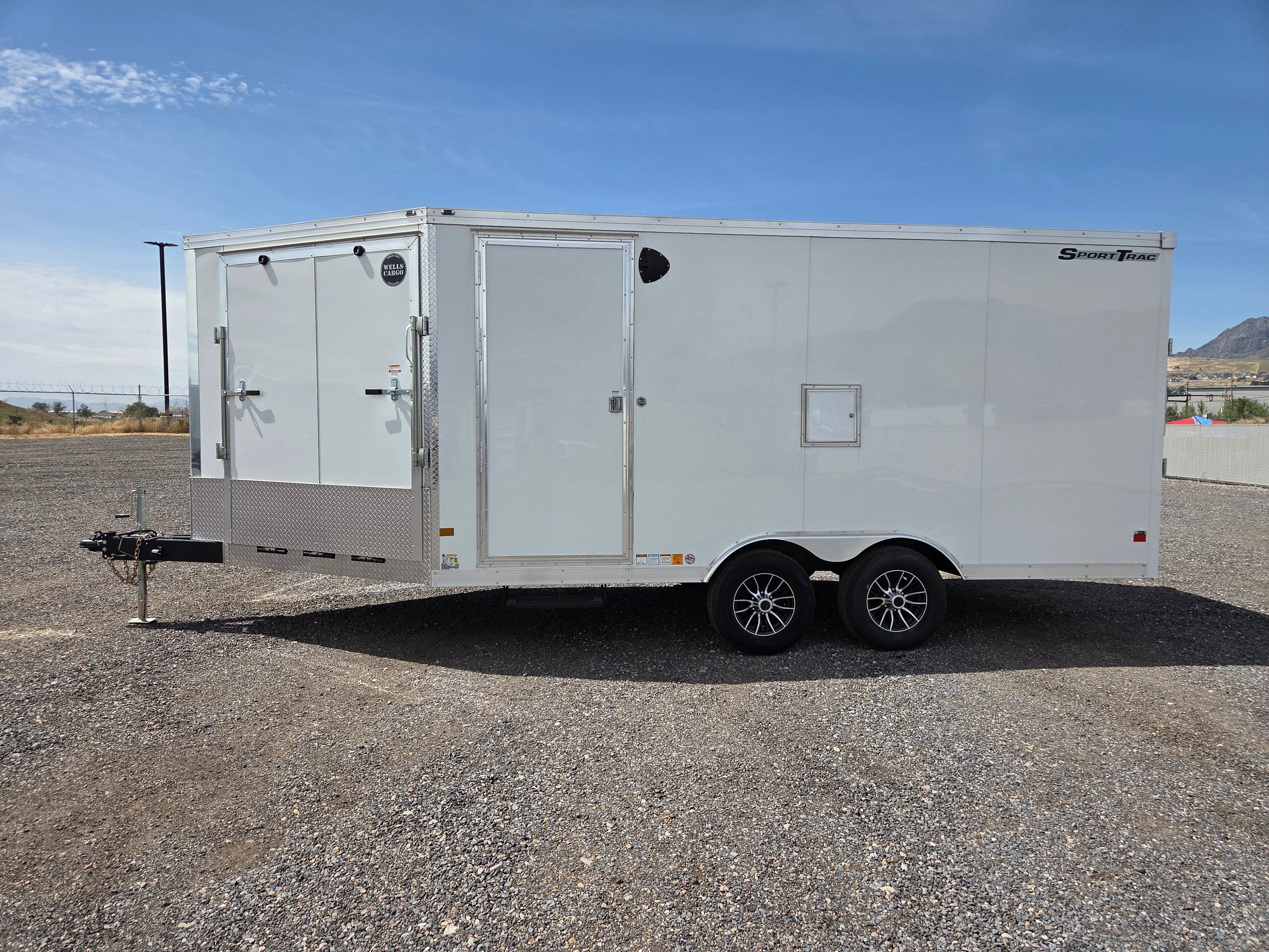22' Wells Cargo Snowmobile/UTV/ATV Cargo Trailer