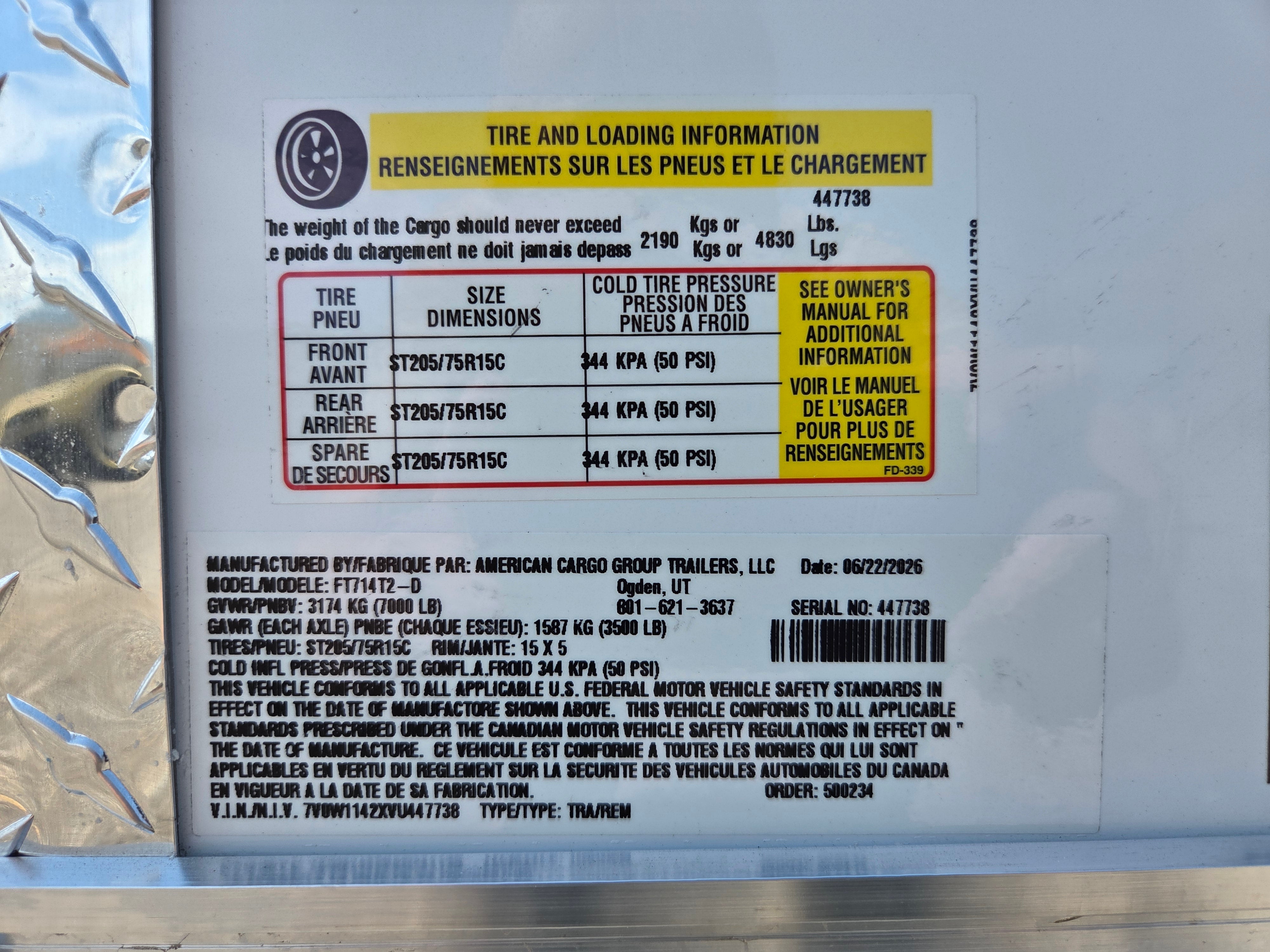 Enclosed Trailer PV