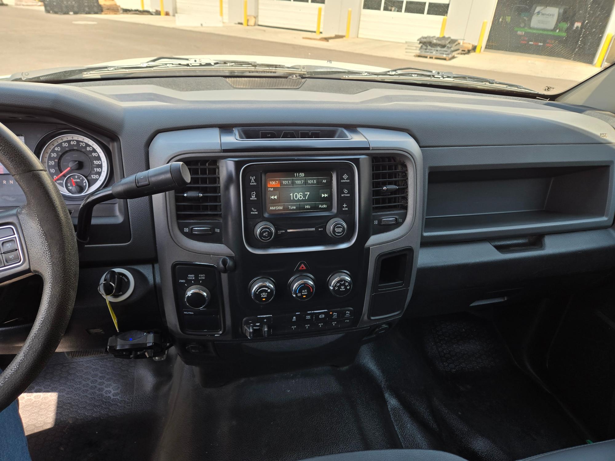 2016 RAM 4500 Crew Cab 12' Flat Bed 4 Wheel Drive