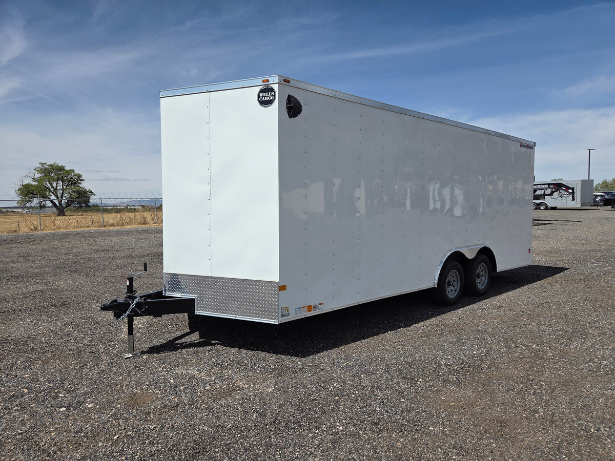 Wells Cargo 8.5x20 Enclosed Trailer