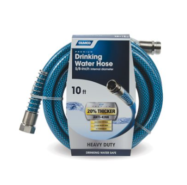 Camco TastePURE 10' Premium Drinking Water Hose - 5 / 8"ID