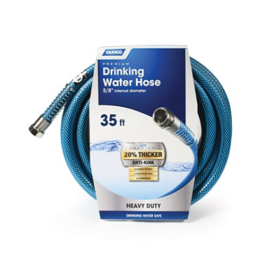 Camco TastePURE 35' Premium Drinking Water Hose - 5 / 8"ID