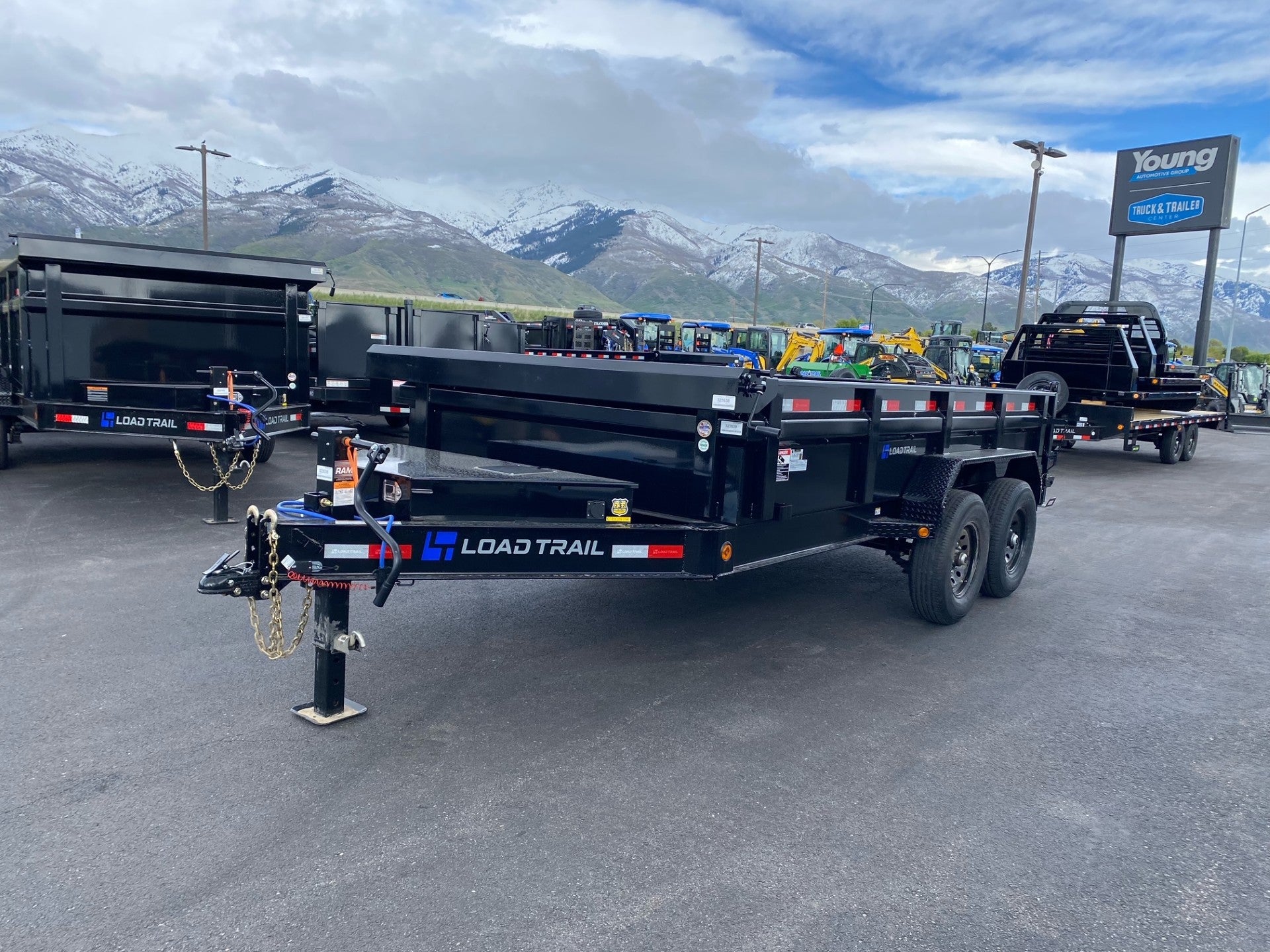 2024 Load Trail 14' Low Pro Dump Trailer