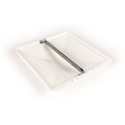 Camco Ventline Polypropylene Vent Lid - Jensen Metal Base '94 up, White