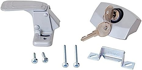 RV Designer Camper Door Latch with Lock