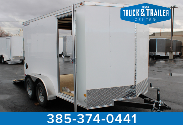 Wells Cargo 7 x 12 Deluxe Enclosed Trailer