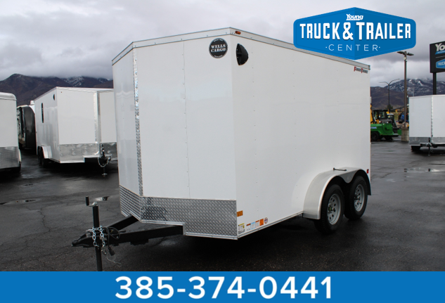 Wells Cargo 7 x 12 Deluxe Enclosed Trailer