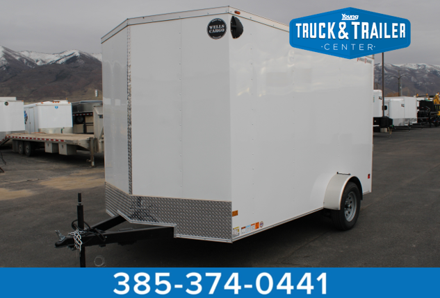 Wells Cargo 7 x 12 Deluxe Enclosed Trailer