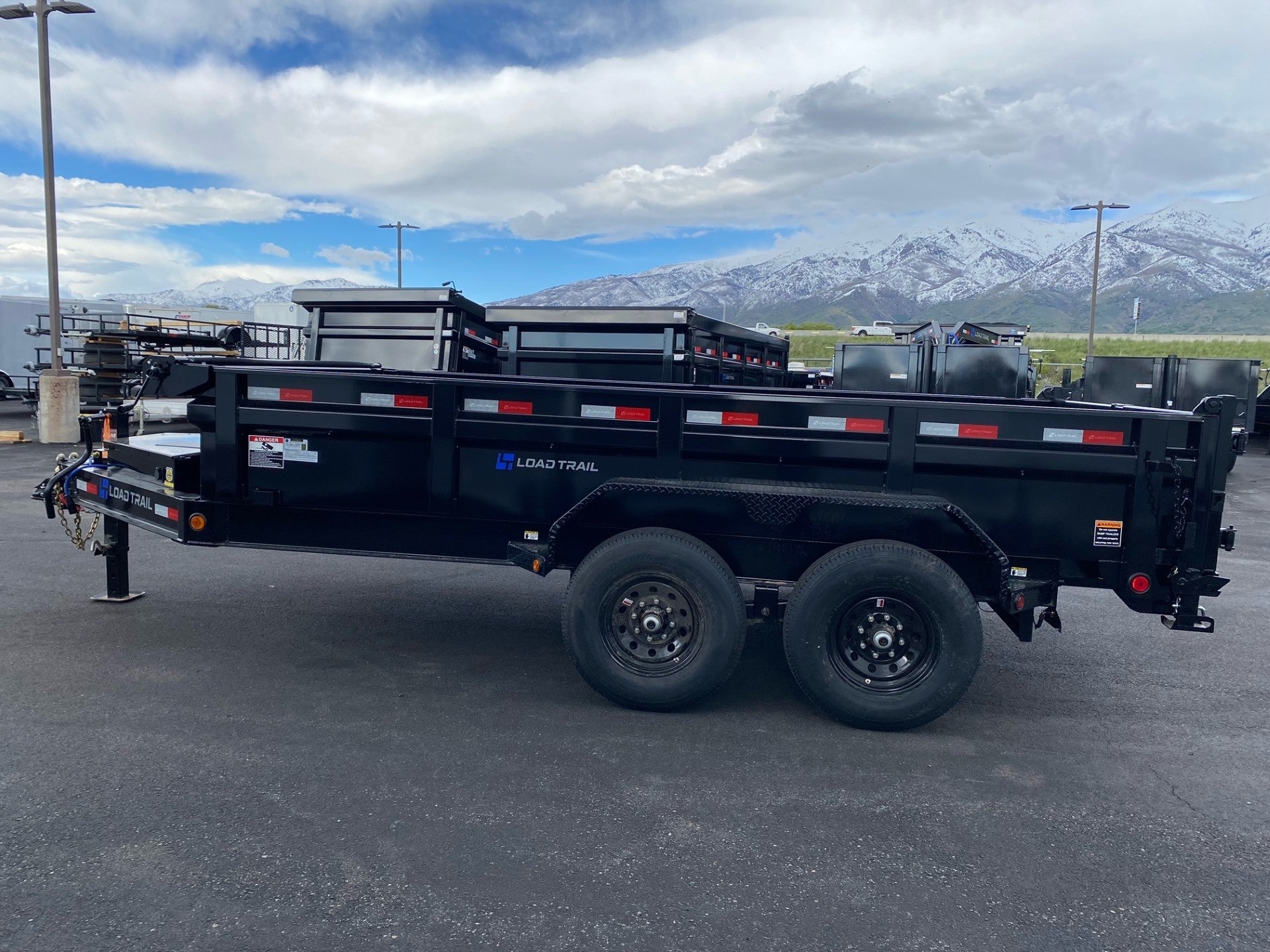 2024 Load Trail 14' Low Pro Dump Trailer