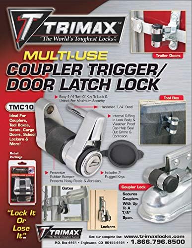 Trimax Coupler Lock