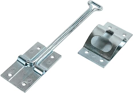 RV Designer Entry Door Holder 6"- Zinc