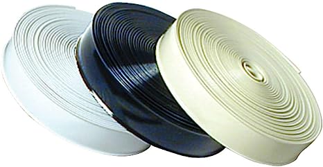 RV Designer Heavy Duty Vinyl Insert Trim, 50'- White