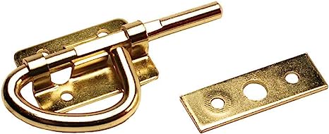 RV Designer Bunk Latch- Brass Finish