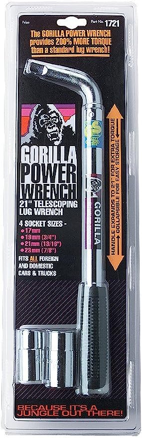 Gorilla Automotive Telescoping Power Wrench- Standard Socket