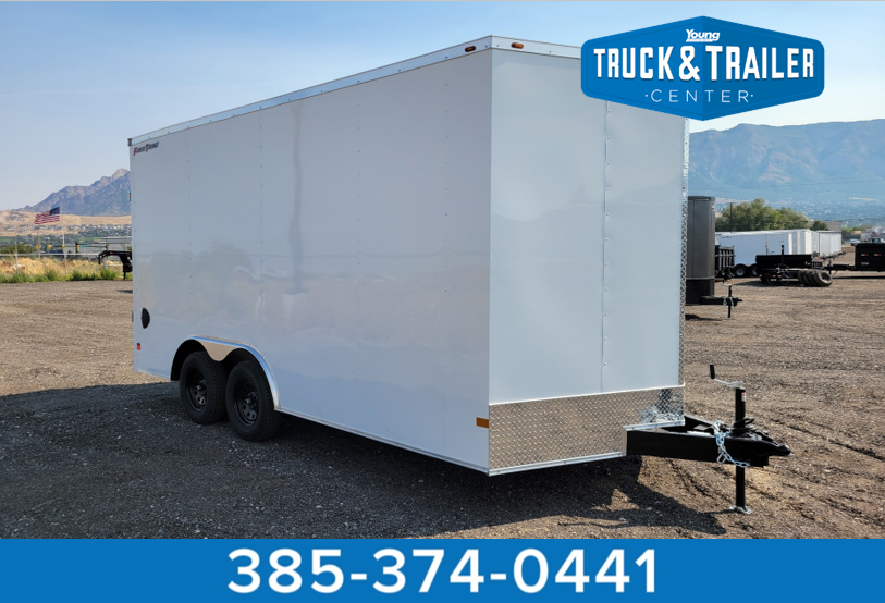 Wells Cargo 8.5 x 16 Deluxe Enclosed Trailer