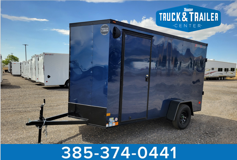Wells Cargo 6 x 12 Deluxe Enclosed Trailer