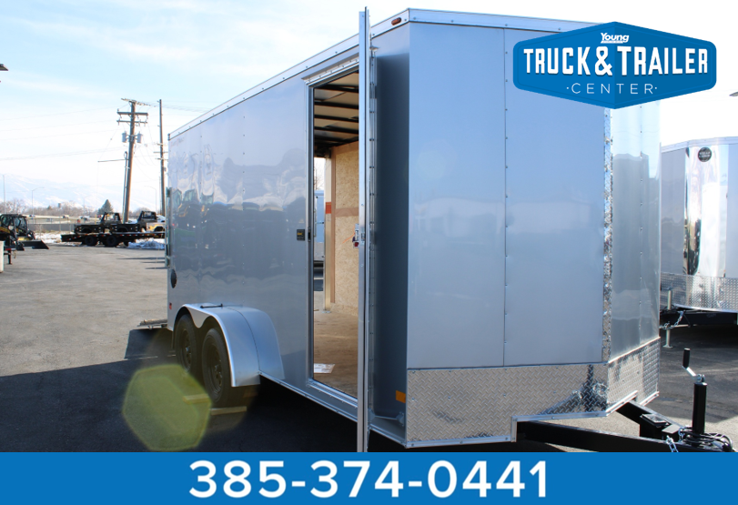 2025 Wells Cargo 7 x 16 Deluxe Enclosed Trailer