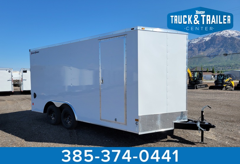 Wells Cargo 8.5 x 16 Deluxe Enclosed Trailer