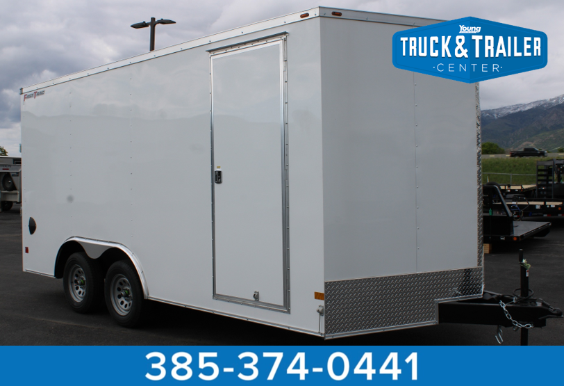 Wells Cargo 8.5 x 16 Deluxe Enclosed Trailer