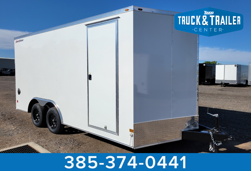 Wells Cargo 8.5 x 16 Deluxe Enclosed Trailer