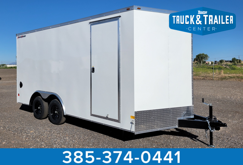 Wells Cargo 8.5 x 16 Deluxe Enclosed Trailer