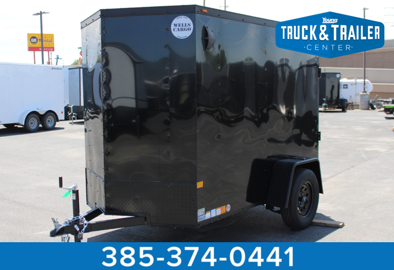 Wells Cargo 5 x 8 Deluxe Enclosed Trailer