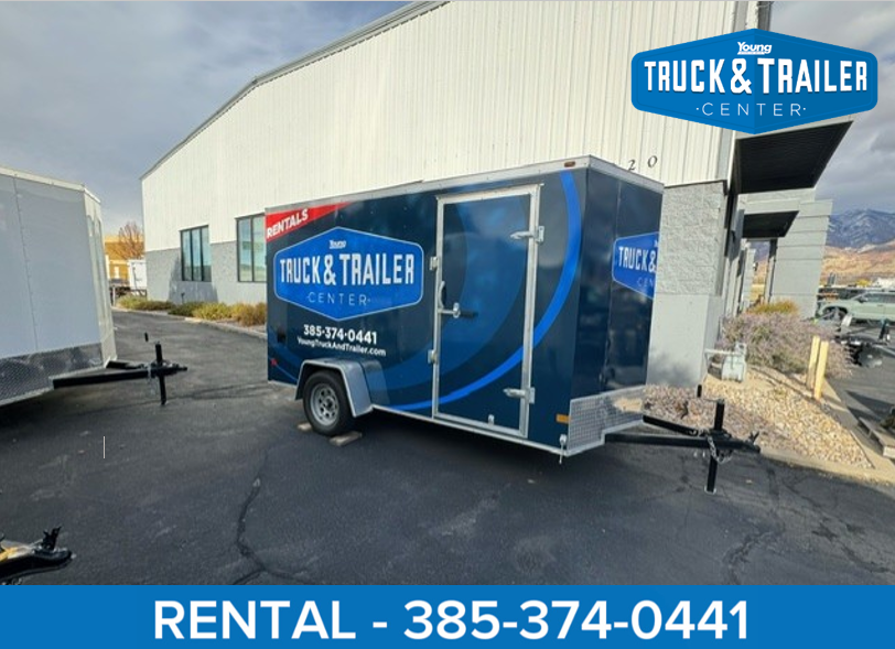 6 x 12 Enclosed Trailer - RENTAL