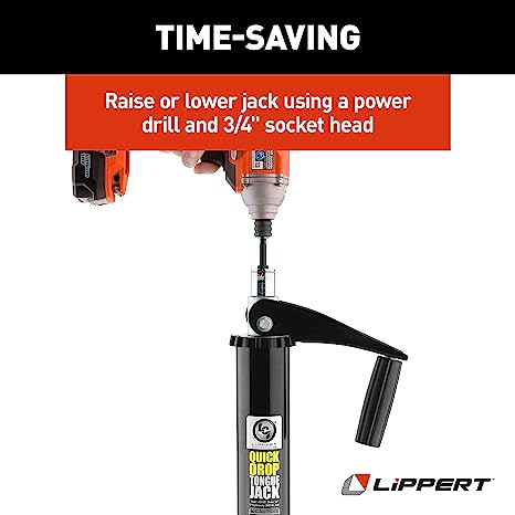 Lippert Quick Drop Manual Tongue Jack 2k