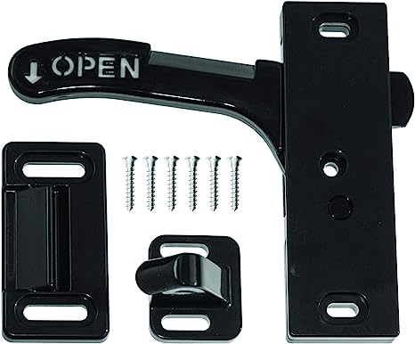 RV Designer Screen Door Latch and Handle Kit-Left Hand