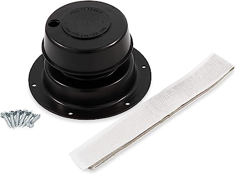 Camco Plumbing Vent Kit-Black