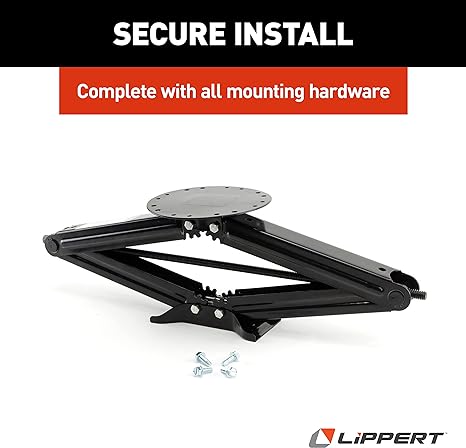 Lippert Manual RV Scissor Jack Kit - 30", 1 Pack