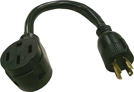 Valterra RV Generator Adapter 4 Prong Male to 50A Female