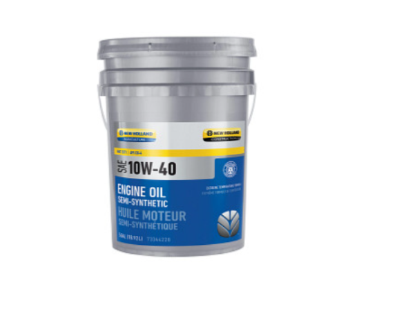 New Holland Engine Oil SAE 10W-40 Semi-Synthetic MAT 3571 - 5GAL(18.92L)