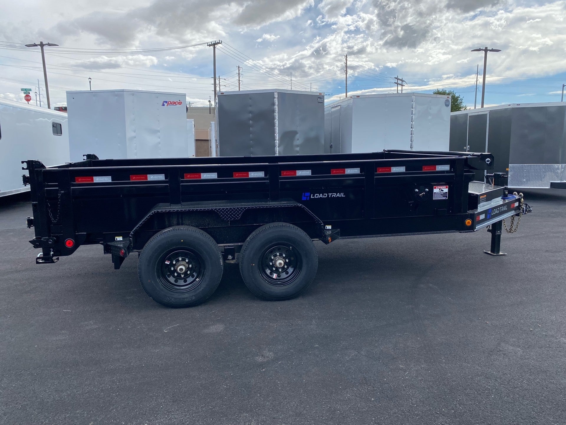 2024 Load Trail 14' Low Pro Dump Trailer