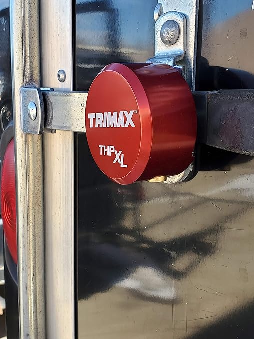 Trimax Trailer Door Lock- Red