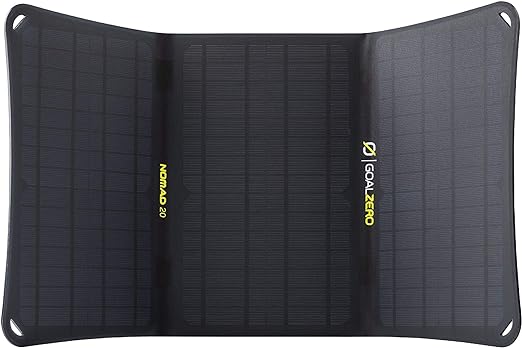 Goal Zero Nomad 20 Portable Solar Charger