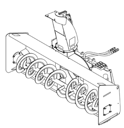 New Holland 96" High Flow Snow Blower