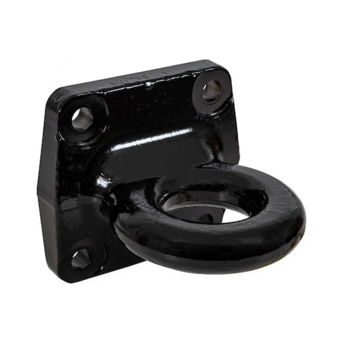 Buyers 2-1/2 Inch I.D. Forged 4-Bolt Mount Drawbar - Black