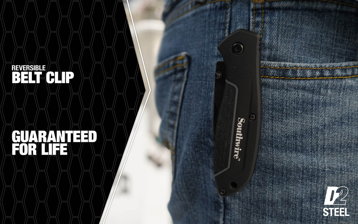 Southwire Drop Point Folding Knife