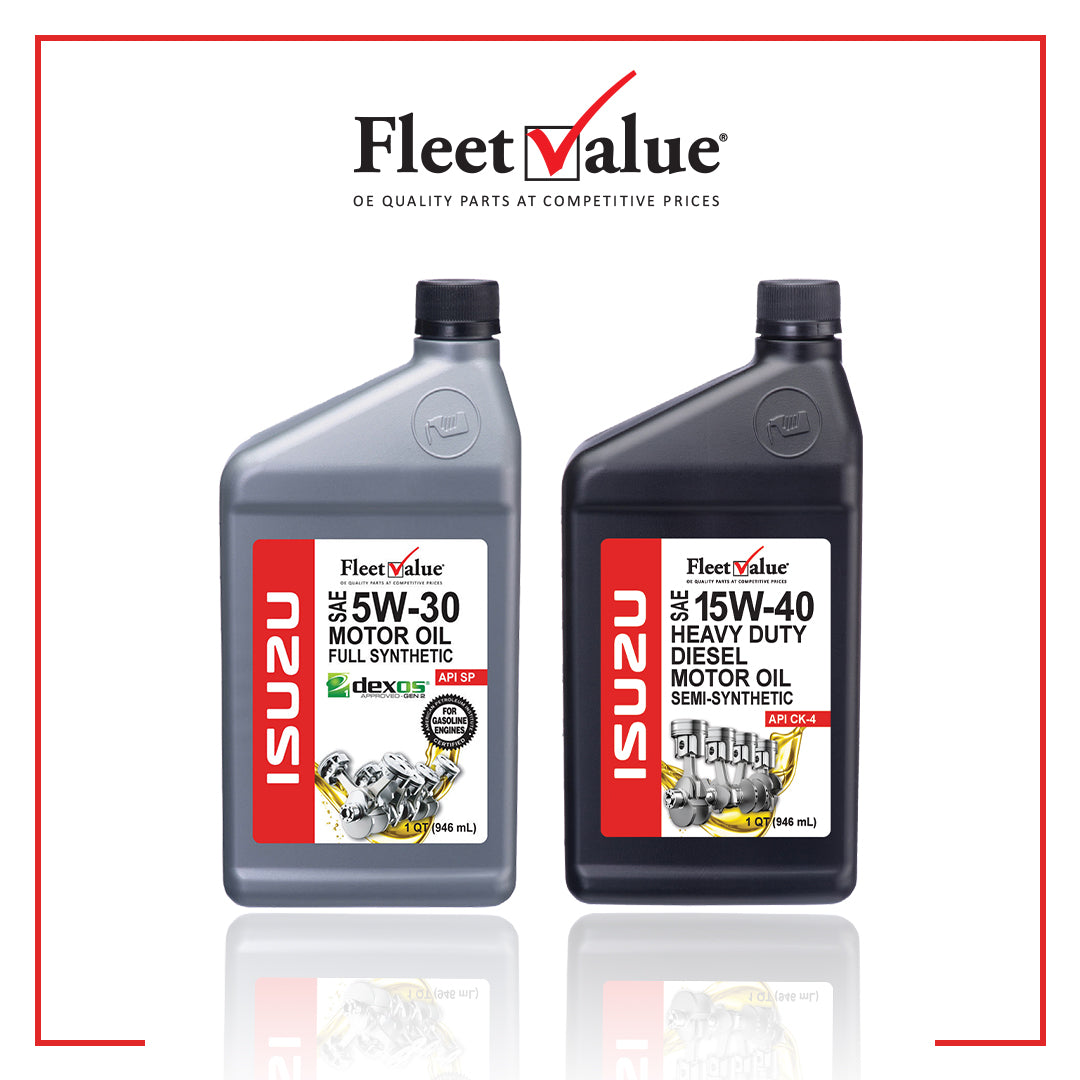 Isuzu FleetValue SAE 5W-30 Full Synthetic Motor Oil- 1QT (946mL)