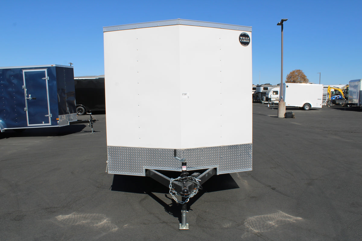 Wells Cargo 7x14 Enclosed Trailer With Barn Doors