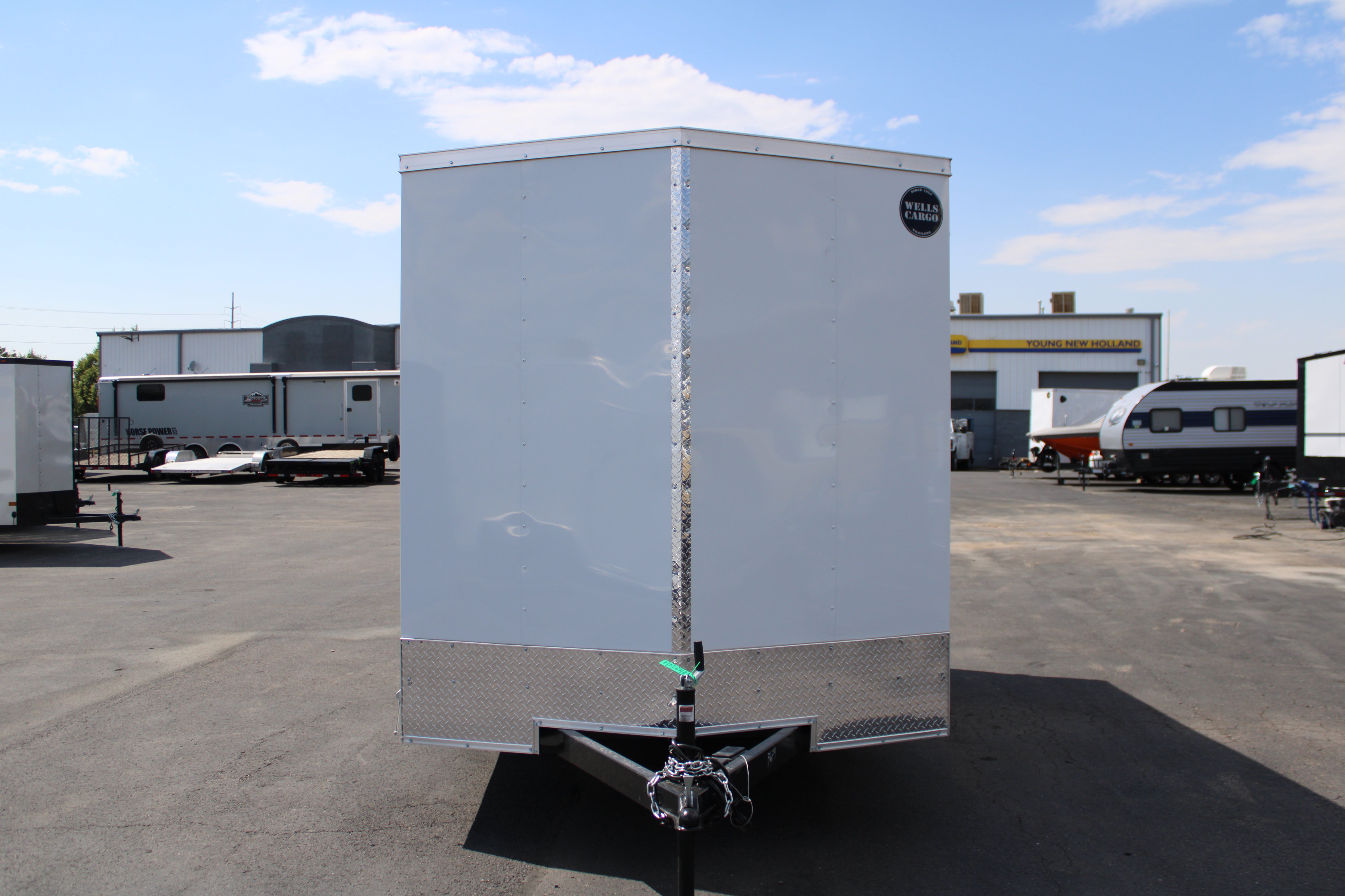 Wells Cargo 7 x 12 Deluxe Enclosed Trailer