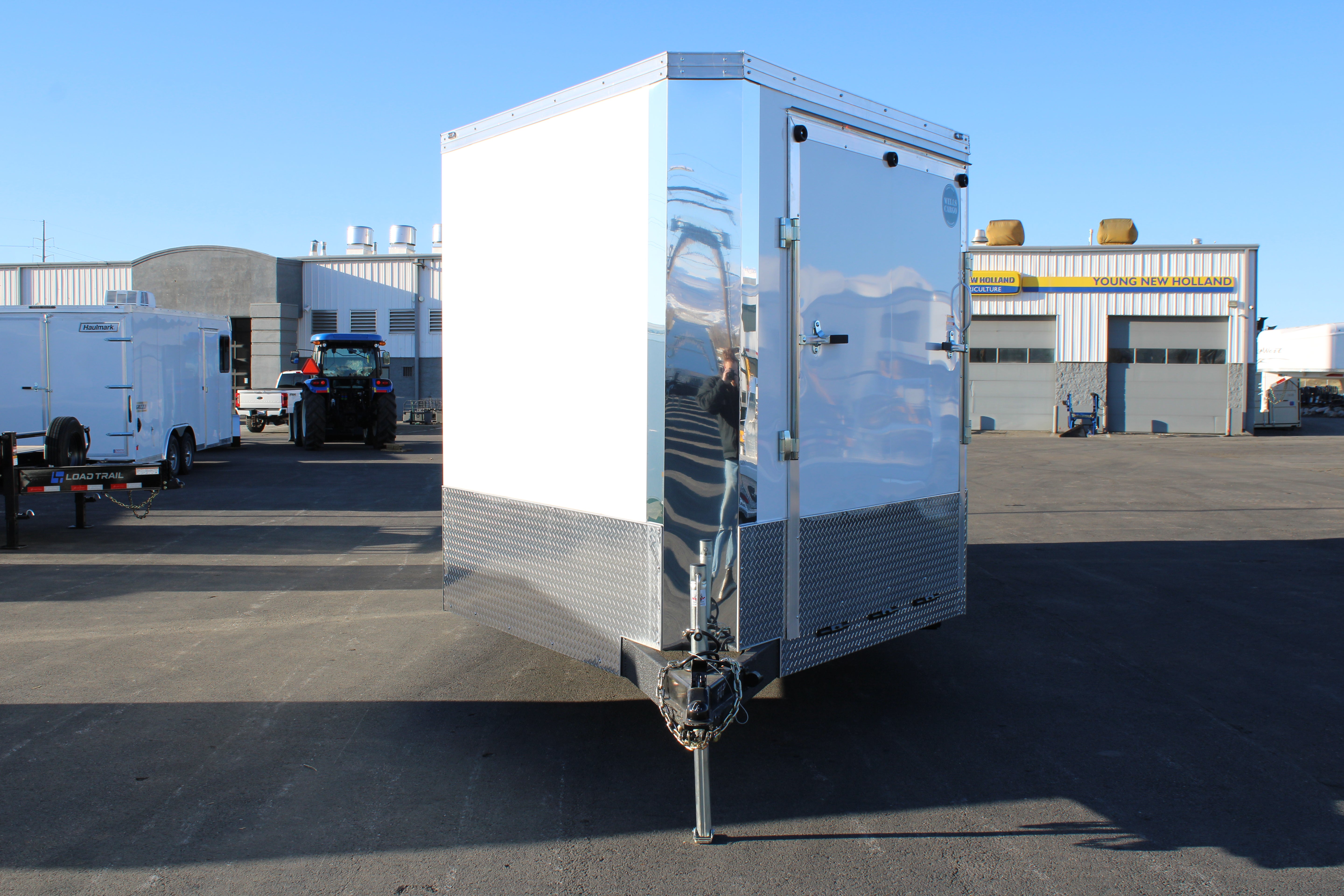 2025 Wells Cargo 8.5 X 28 Enclosed Snowmobile Trailer