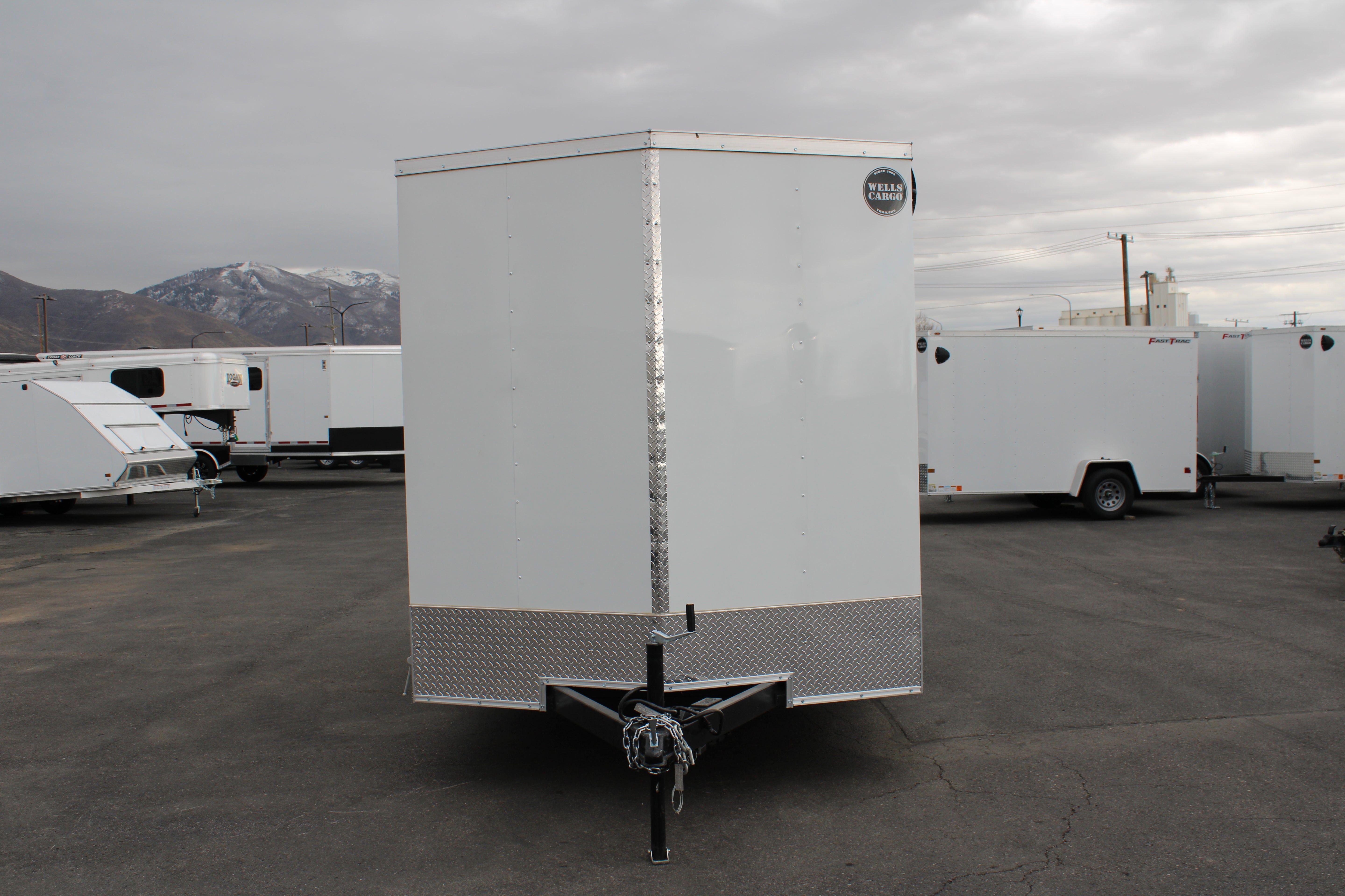 Wells Cargo 7 x 12 Deluxe Enclosed Trailer