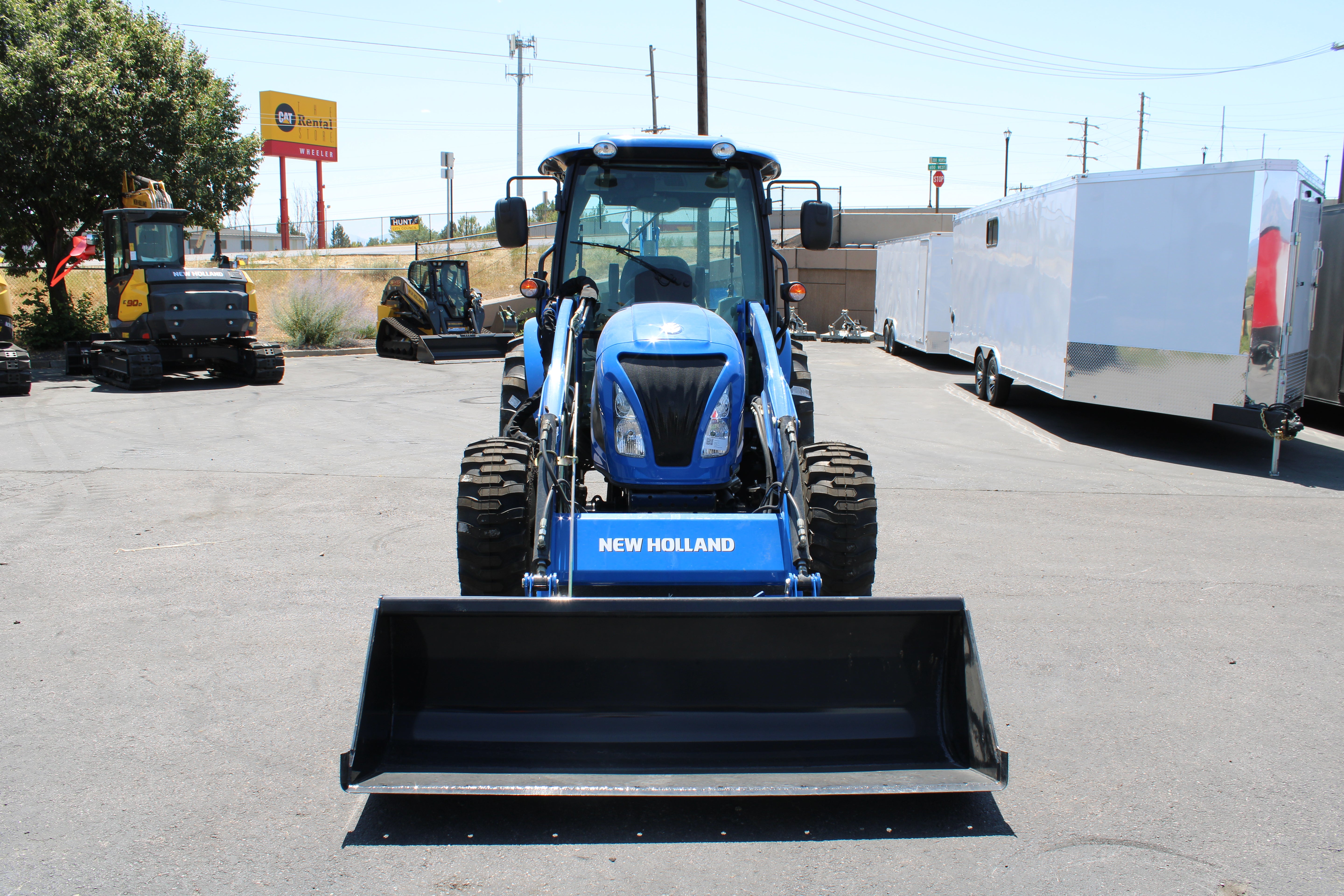 New Holland Boomer 45 Backhoe Tractor