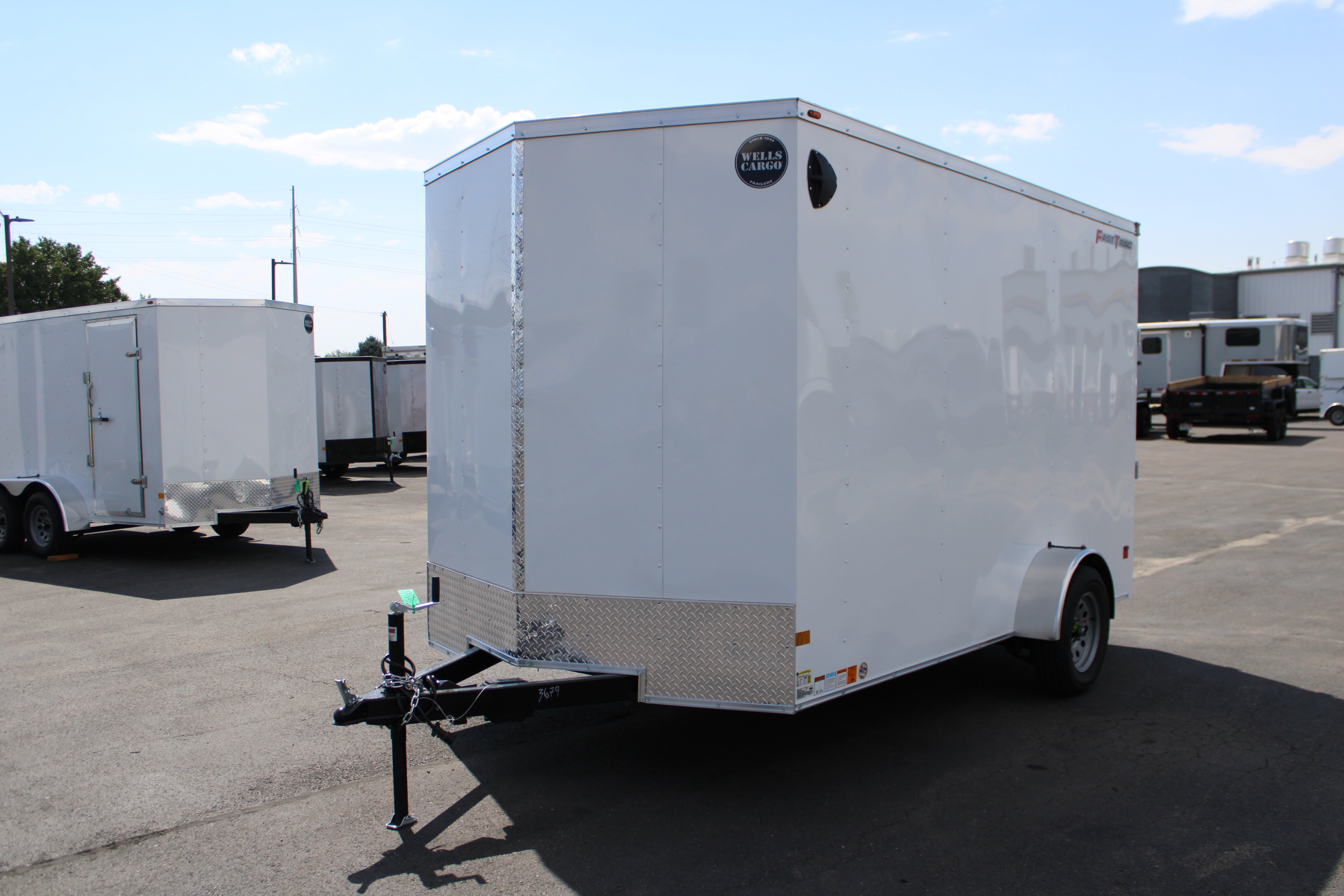 Wells Cargo 7 x 12 Deluxe Enclosed Trailer
